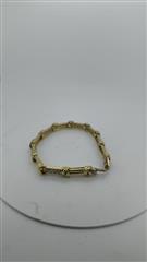 Gold-Diamond Bracelet 48 Diamonds 2.40 Carat T.W. 14K Yellow Gold 18.11g